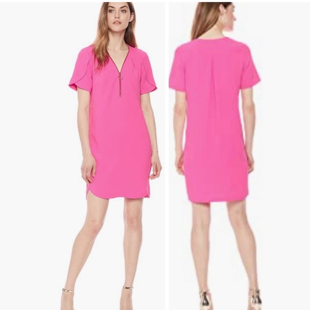Trina Turk Fuchsia Dress with Zipper